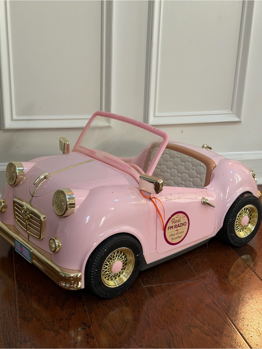 PINK KIDS🎀 RIDE ON OUR GENERATION RADIO FM TOY CAR